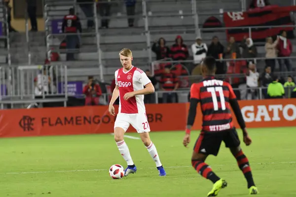 Ajax Flemengo Orlando City Stadium Quinta Feira Janeiro 2019 Crédito — Fotografia de Stock
