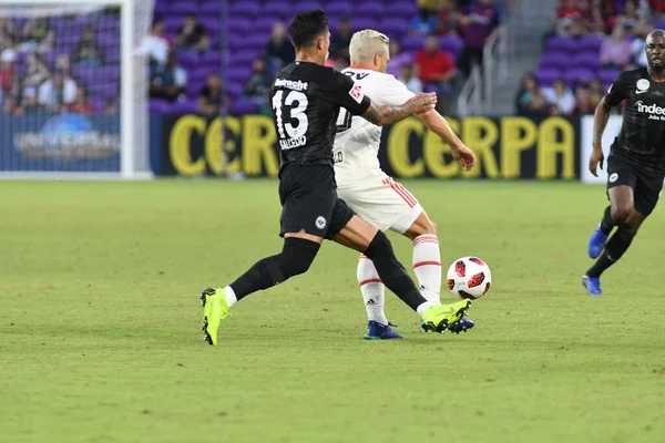 Flamengo Eintracht Frankfurt 'a karşı 12 Ocak 2019 Cumartesi günü Orlando City Stadyumu' nda. Fotoğraf: Marty Jean-Louis
