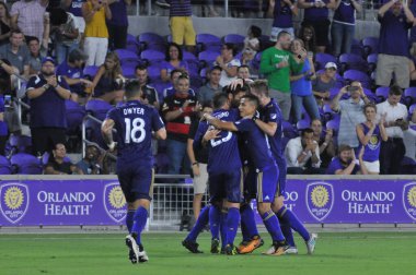 Orlando City 27 Eylül 2017 'de Orlando City Stadyumu' nda New England Devrimi 'ne ev sahipliği yaptı.. 