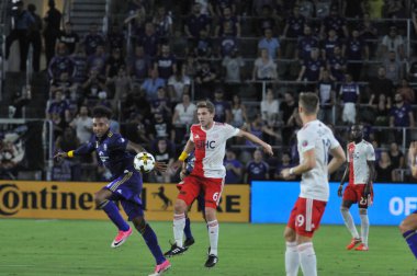Orlando City 27 Eylül 2017 'de Orlando City Stadyumu' nda New England Devrimi 'ne ev sahipliği yaptı.. 