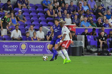 Orlando City 27 Eylül 2017 'de Orlando City Stadyumu' nda New England Devrimi 'ne ev sahipliği yaptı..  