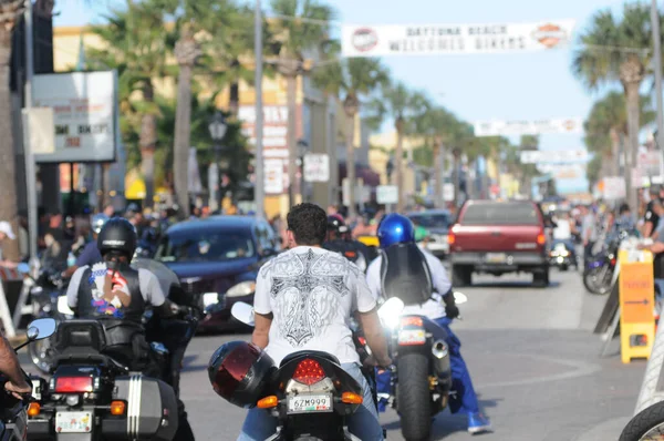 Bikers Annual Bike Week Daytona Beach Florida March 2012 Photo — Stock Photo, Image