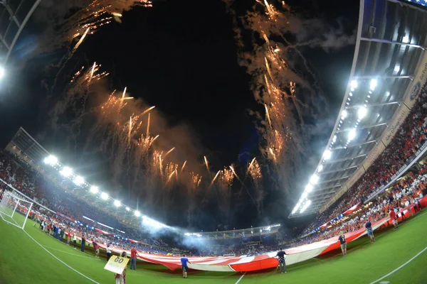 World Cup Qualifying Match Inglês Orlando City Stadium Eua Panamá — Fotografia de Stock