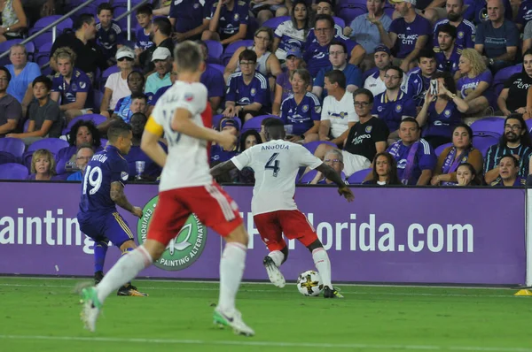 Orlando City Värd För New England Revolution Orlando City Stadium — Stockfoto