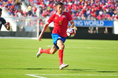 Kosta Rika, Copa America Centenario sırasında Paraguay ile Orlando Florida 'daki Dünya Kampı Stadyumu' nda karşılaştı..  