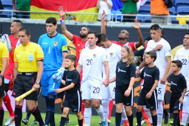Bolivya, Orlando Florida 'daki Copa American Centenario' da Dünya Kampı Stadyumu 'nda Panama ile karşılaştı.. 