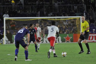 Orlando City 27 Eylül 2017 'de Orlando City Stadyumu' nda New England Devrimi 'ne ev sahipliği yaptı.. 