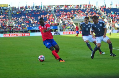 Kosta Rika, Copa America Centenario sırasında Paraguay ile Orlando Florida 'daki Dünya Kampı Stadyumu' nda karşılaştı.. 