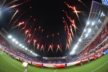 Dünya Kupası eleme maçı Orlando City Stadyumu 'nda. ABD Panama 'ya karşı 6 Ekim 2017' de Orlando, Florida 'da.  