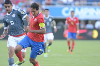 Kosta Rika, Copa America Centenario sırasında Paraguay ile Orlando Florida 'daki Dünya Kampı Stadyumu' nda karşılaştı..  