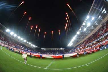 Dünya Kupası eleme maçı Orlando City Stadyumu 'nda. ABD Panama 'ya karşı 6 Ekim 2017' de Orlando, Florida 'da.  