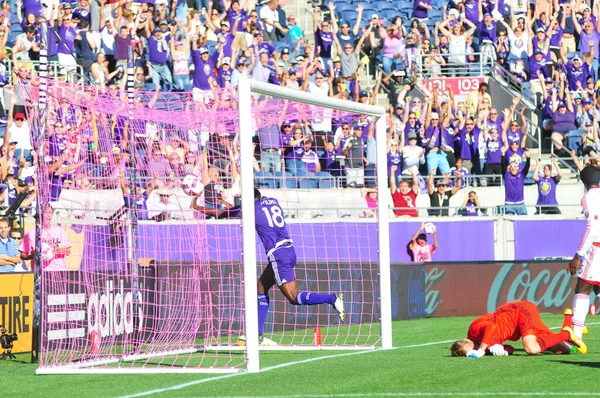 Orlando City Värd United Camping World Stadium Orlando Florida Den — Stockfoto