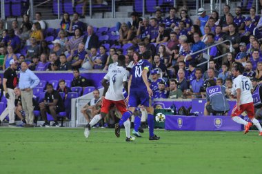 Orlando City 27 Eylül 2017 'de Orlando City Stadyumu' nda New England Devrimi 'ne ev sahipliği yaptı.. 