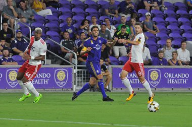 Orlando City 27 Eylül 2017 'de Orlando City Stadyumu' nda New England Devrimi 'ne ev sahipliği yaptı..  