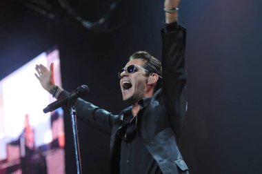 Latin şarkıcı Marc Anthony 5 Ekim 2014 'te Orlando Florida' daki Amway Center 'da konser verdi.