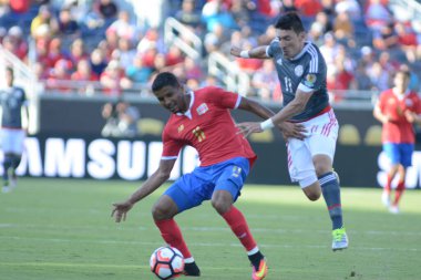 Kosta Rika, Copa America Centenario sırasında Paraguay ile Orlando Florida 'daki Dünya Kampı Stadyumu' nda karşılaştı..  
