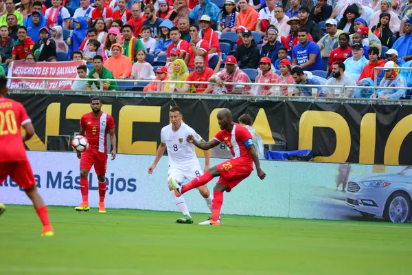 Bolivia Enfrenta Panamá Durante Copa American Centenario Orlando Florida Camping —  Fotos de Stock