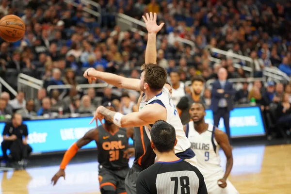 Orlando Magic Acogerá Los Dallas Mavericks Amway Center Orlando Florida — Foto de Stock