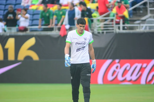 Bolivia Enfrenta Panamá Durante Copa American Centenario Orlando Florida Camping —  Fotos de Stock