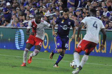 Orlando City 27 Eylül 2017 'de Orlando City Stadyumu' nda New England Devrimi 'ne ev sahipliği yaptı.. 