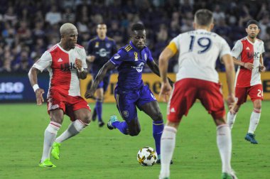 Orlando City 27 Eylül 2017 'de Orlando City Stadyumu' nda New England Devrimi 'ne ev sahipliği yaptı.. 