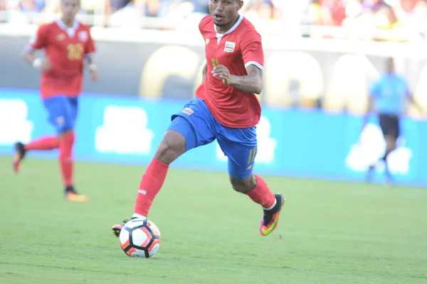 Costa Rica Enfrenta Paraguay Durante Copa América Centenario Camping World — Foto de Stock