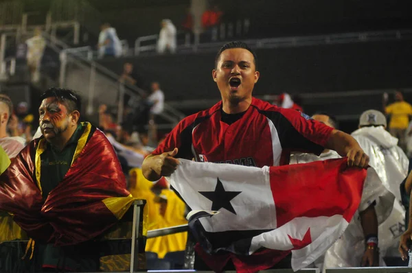 Bolívia Enfrenta Panamá Durante Centenário Americano Copa Orlando Florida Camping — Fotografia de Stock