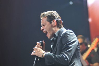 Latin şarkıcı Marc Anthony 5 Ekim 2014 'te Orlando Florida' daki Amway Center 'da konser verdi.