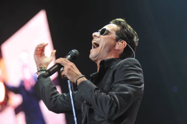 Latin şarkıcı Marc Anthony 5 Ekim 2014 'te Orlando Florida' daki Amway Center 'da konser verdi.