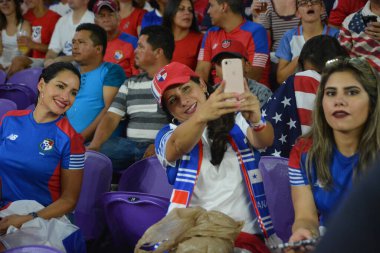 Dünya Kupası eleme maçı Orlando City Stadyumu 'nda. ABD Panama 'ya karşı 6 Ekim 2017' de Orlando, Florida 'da.  