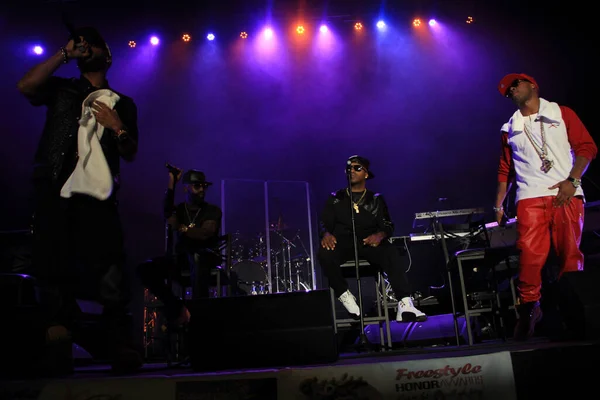 Cantores Keith Sweat Jagged Edge Dru Hill Sisqo Apresentam Arena — Fotografia de Stock