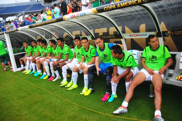 Bolivia Enfrenta Panamá Durante Copa American Centenario Orlando Florida Camping —  Fotos de Stock