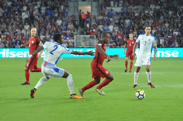 Mecz Kwalifikacyjny Mistrzostw Świata Stadionie Orlando City Stany Zjednoczone Panama — Zdjęcie stockowe