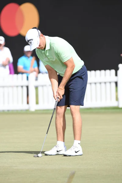 Poprvé Arnold Palmer Invitational Brandon Matthews Odpovídá Otázky Tisku Bay — Stock fotografie