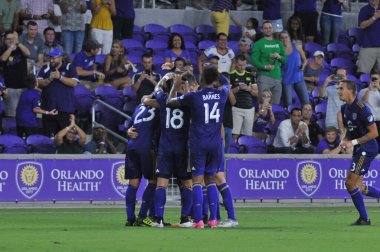 Orlando City 27 Eylül 2017 'de Orlando City Stadyumu' nda New England Devrimi 'ne ev sahipliği yaptı.. 