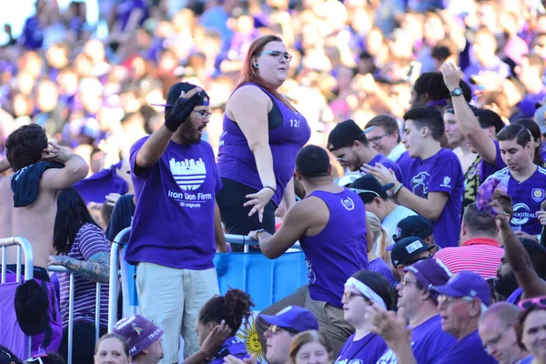 Orlando City Gospodarz United Camping World Stadium Orlando Florida Dniu — Zdjęcie stockowe