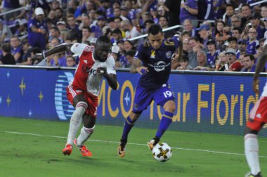 Orlando City 27 Eylül 2017 'de Orlando City Stadyumu' nda New England Devrimi 'ne ev sahipliği yaptı.. 