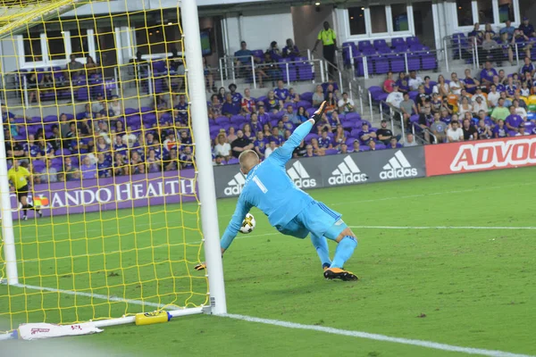 Orlando City Värd För New England Revolution Orlando City Stadium — Stockfoto