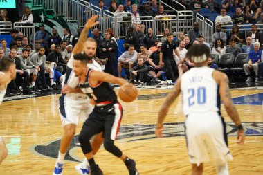 Orlando Magic 2 Mart 2020 tarihinde Orlando Florida 'daki Amway Center' da Portland Trailblazers 'a ev sahipliği yaptı.. 