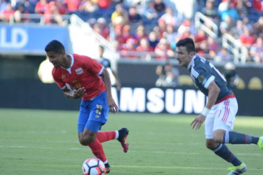 Kosta Rika, Copa America Centenario sırasında Paraguay ile Orlando Florida 'daki Dünya Kampı Stadyumu' nda karşılaştı..  