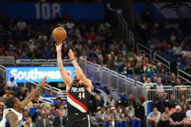 Orlando Magic 2 Mart 2020 tarihinde Orlando Florida 'daki Amway Center' da Portland Trailblazers 'a ev sahipliği yaptı.. 