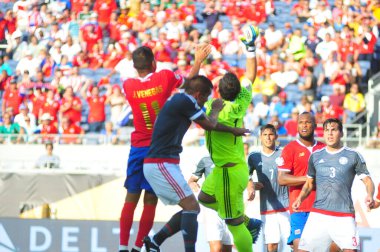 Kosta Rika, Copa America Centenario sırasında Paraguay ile Orlando Florida 'daki Dünya Kampı Stadyumu' nda karşılaştı..  