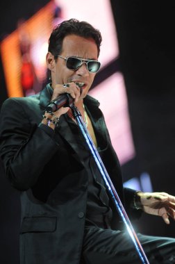 Latin şarkıcı Marc Anthony 5 Ekim 2014 'te Orlando Florida' daki Amway Center 'da konser verdi.