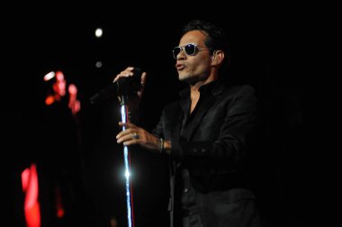 Latin şarkıcı Marc Anthony 5 Ekim 2014 'te Orlando Florida' daki Amway Center 'da konser verdi..