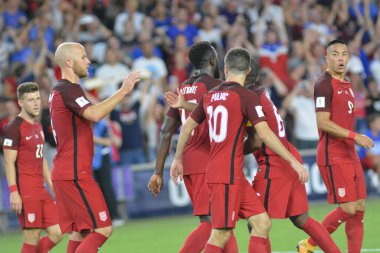 Dünya Kupası eleme maçı Orlando City Stadyumu 'nda. ABD Panama 'ya karşı 6 Ekim 2017' de Orlando, Florida 'da.  
