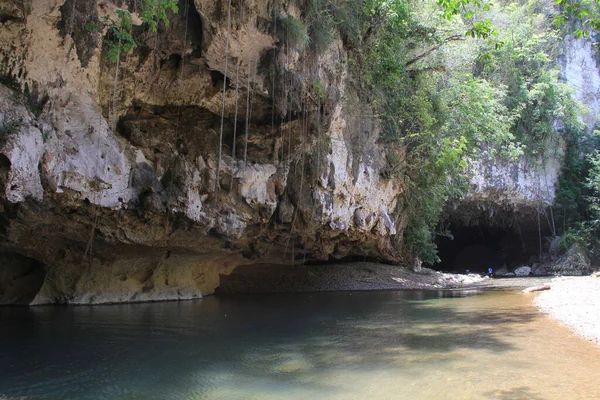Bela Caverna Belize City Belize Maio 2014 — Fotografia de Stock