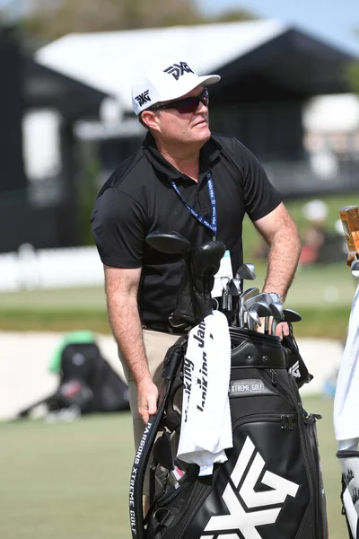 Första Gången Arnold Palmer Invitational Brandon Matthews Svarar Frågor Från — Stockfoto