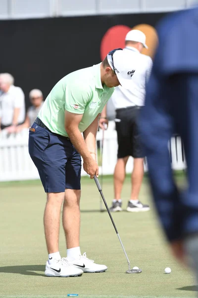 Poprvé Arnold Palmer Invitational Brandon Matthews Odpovídá Otázky Tisku Bay — Stock fotografie