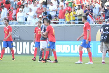 Kosta Rika, Copa America Centenario sırasında Paraguay ile Orlando Florida 'daki Dünya Kampı Stadyumu' nda karşılaştı..  
