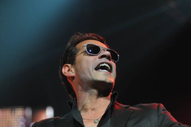 Latin şarkıcı Marc Anthony 5 Ekim 2014 'te Orlando Florida' daki Amway Center 'da konser verdi..